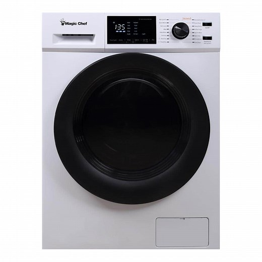 Reviews for Magic Chef 23.4 in. 2.7 cu. ft. White All in One Ventless and Washer Dryer Combo | Pg 1 - The Home Depot