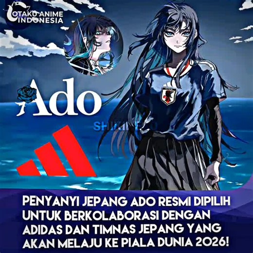 Shikineko Ado x Adidas: Timnas Japan Special Collaboration