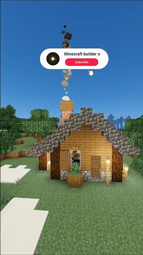 Winter house ❄️ | Minecraft tutorial | #minecraft #shorts