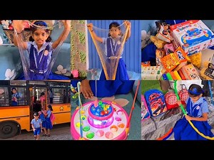 സ്കൂൾ വിട്ടു വന്നാൽ ഇങ്ങനെയാണ് #ShoppingThings #UnboxingVideo #SchoolSpecial #DayInMyLife #Slime