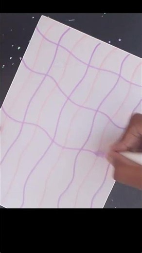 ✨ DIY Easy Pattern Paper | Simple & Creative Craft Idea 🎨