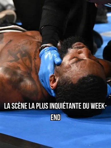 La scène la plus inquiétante du week-end #boxe #combat #ufc #mma #muaythai