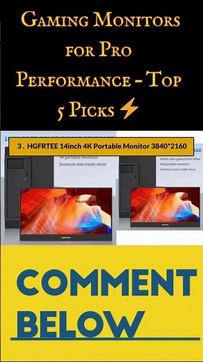 Top 5 High Refresh Rate Monitors for Gaming