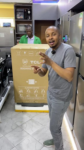 TCL 15kg top load full automatic washing machine #fypシ゚viral🖤tiktok #tcl #fullautomatic #appliance #washingmachine