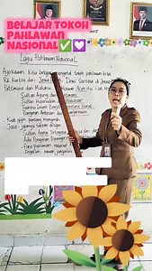 Lagu Tokoh Pahlawan Nasional ✅💟 Materi Pendidikan Pancasila Kelas 4 Smt.2📑❤️#guru #gurusd #gurukreatif #kelas4 #pendidikanpancasila | Erlinda Susanti Saragih