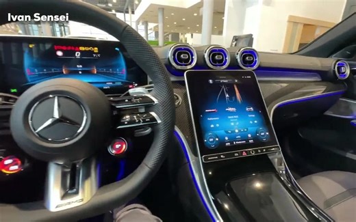 【4K鉴赏】全新2023款 奔驰C43 AMG 三厢性能豪华轿车_哔哩哔哩_bilibili