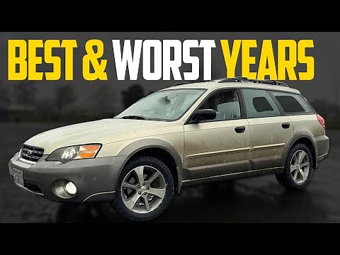 The Best & Worst Years of Subaru Outback