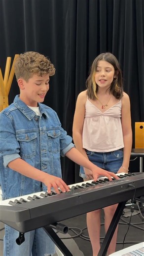 When Alec and Lou cover "Ce monde"❤️✨#eurovision #junioreurovision #eurovisionfamily #francetv