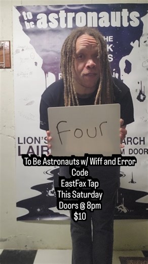 To Be Astronauts on Instagram: "To Be Astronauts first gig of the year in 4 days!! Come see us, Wiff, and Error Code! #tobeastronauts #denver #denverlocal #music #dnvr5280"