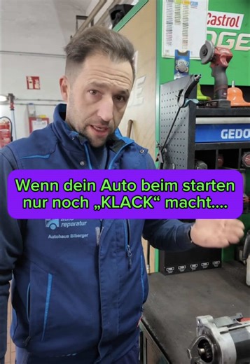 Auto-Startprobleme: Ursachen für das KLACK-Geräusch