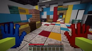 Huggy Wuggy beats the game while Minecraft players struggle
