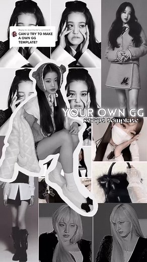 Kpop Shifting Script Template and Ideas for Own GG Group