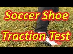 Soccer Shoe Traction Test - Slow Motion