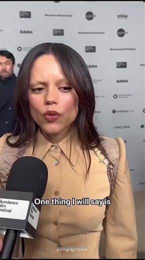 New video interview with Jenna Ortega at the Sundance Film Festival promoting