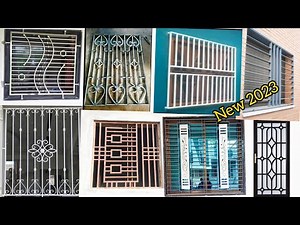 150 Modern Simple Window grills | Steel & Iron Grill Designs | new grill design 2023