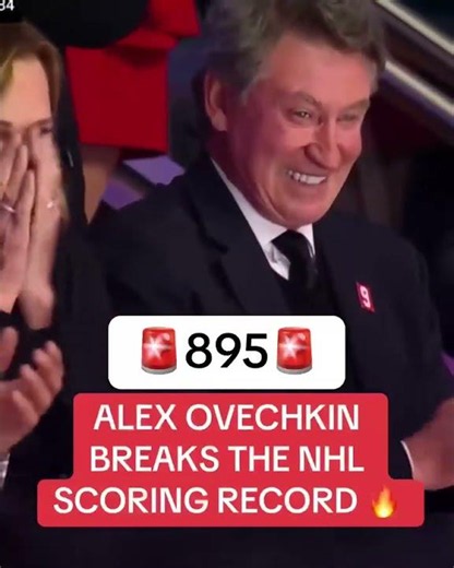 When Ovechkin broke the NHL scoring record 👏