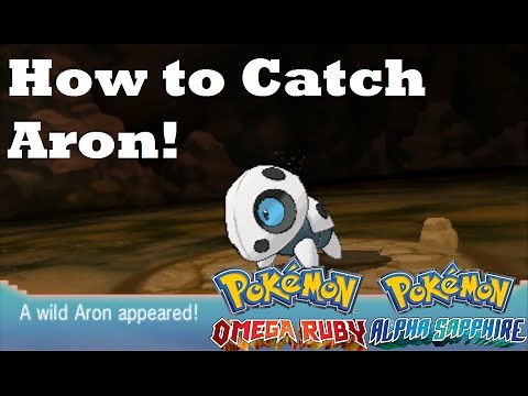 Pokemon Omega Ruby and Alpha Sapphire HOW TO FIND/CATCH ARON!