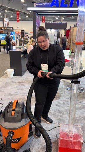 Dewalt Stealth Sonic Vacuum - Quiet and Powerful Demo