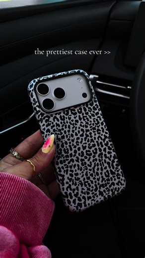 Chic Leopard Print iPhone Case for Girly Vibes