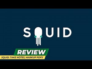 Squid: Take Notes, Markup PDFs app review | What is sQuid App | Does sQuid App have palm rejection