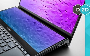 【D2D中文字幕】华硕Zenbook Pro Duo 双屏幕笔记本电脑测评