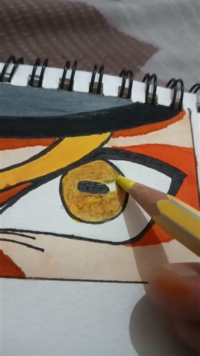 Drawing Naruto eyes (Sage mode) #drawingskill #drawing #drawing #helpmemakethismakesense #art