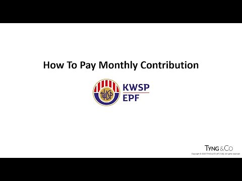 EPF - How To Pay Monthly Contribution