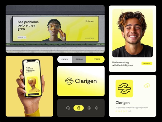 Logo, Intelligence, AI Data, Recognition, Analytics, C logo