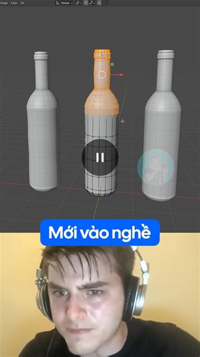 Mới vào nghề VS Cao thủ: Link Object Data trong Blender #blendertutorial #blender3d #blender #b3d