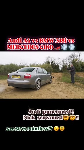 @healer_cars | Audi A4 vs BMW 318i vs MERCEDES C180🏎💨💨 Are SUVs Pointless?? 😮😩 Part - 5 Credits : @carwow Youtude : carwow #suvs #cars #trucks #suv... | Instagram