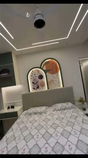 Modern Bedroom Interior Design | #shorts #interiordesign #wardrobedesigns #bedroomdecor