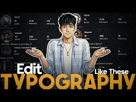 CapCut Typography Editing | Viral Text Style Tutorial