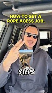 How to get a rope access job in 3 easy steps