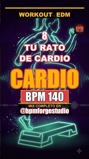 Cardio Sin Parar 💪 Música para Entrenar | 140 BPM Cardio Mix #shorts