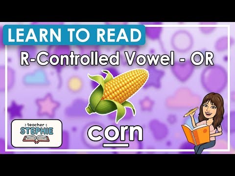 Learn to Read | OR Words Phonics Story (Decodable Reader)