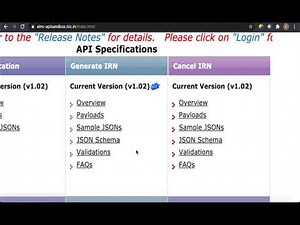 E-Invoice API Sandbox Portal Introduction to Portal, API Documentation, Registration for API Testing
