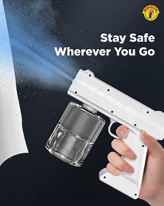 5.9K views · 833 reactions | A USB nano spray gun is all you need to disinfect an area easily. This is a practical item suitable for everyone's use, especially for those working in food and e-hailing industry that require frequent disinfection. 9023861 - RM35.00 #MRDIY #AlwaysLowPrices #usbnanospray #nanospray #disinfectantspray #disinfection | MR DIY | Facebook