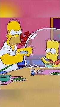 Bart lives in a bubble #simpsons