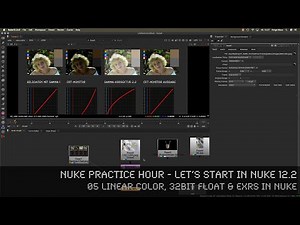 Let’s start in NUKE 12.2 - 05 Linear Color, 32Bit Float & EXRs in NUKE
