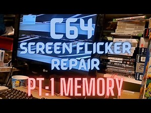 My Childhood Commodore 64 Flickering Screen/ Blank screen - Back from the Dead Part 1 - Memory
