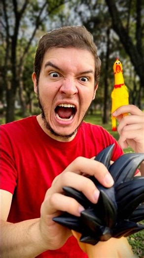 OLVIDÉ a Mi Hijo Goku Por UN POLLO !! 😱