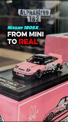 The Deadliest Drift Legend! Nissan 180SX Simons Garage: From Mini to Real | AlphaMind182