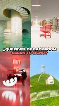 WHICH BACKROOMS LEVEL ARE YOU BASED ON YOUR ZODIAC SIGN - Part 1 #shorts #liminalspace #dreamcore