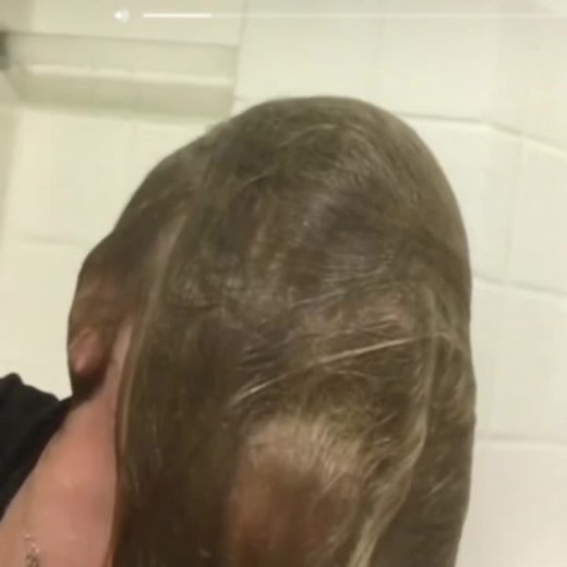 #wethairoverface #wow #soft #fyp #sexy #coveringface And here’s a slow motion clip of a woman dunking wet hair over face