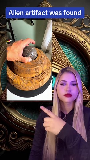 Alien artifact was found #alien #mystery #scary