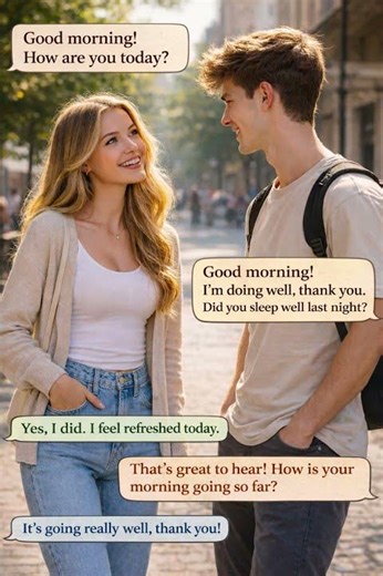 Learn English Conversation Easily | Daily Morning Dialogue Practice for Beginners