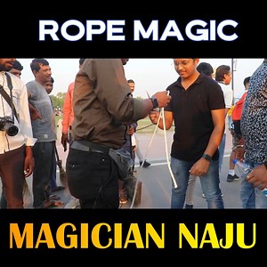 देखो जादूगर ने कैसे कटा हुआ रस्सी जोड़ दिया | TUTORIAL GURUJI #magician #rope #ropemagic #najumagic | Tutorial Guruji