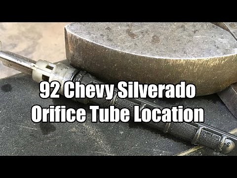 1992 Chevy Silverado Orifice Tube Location