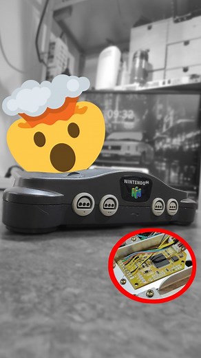 1.1K reactions · 21 shares | Je sauve une Nintendo 64 avec un mod RGB ✨ #repair #retro #gaming #retrogaming #nintendo #vintage | Cabridiy | Facebook