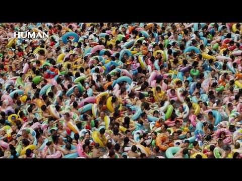 Stunning Aerial: China's Giant Wave Pool | HUMAN the movie Clip